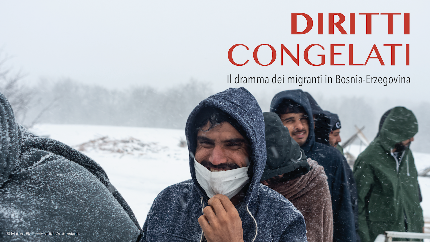 Le Caritas del Nord-Est unite per raccontare il dramma dei migranti in Bosnia-Erzegovina:  22 febbraio “Diritti congelati”