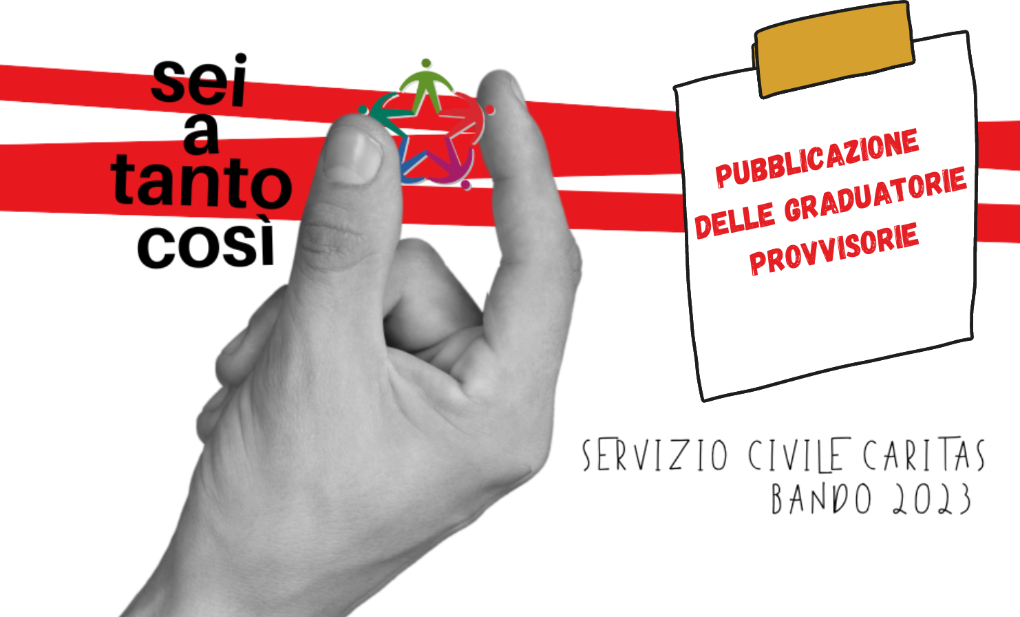 Servizio Civile Universale, pubblicazione delle graduatorie provvisorie