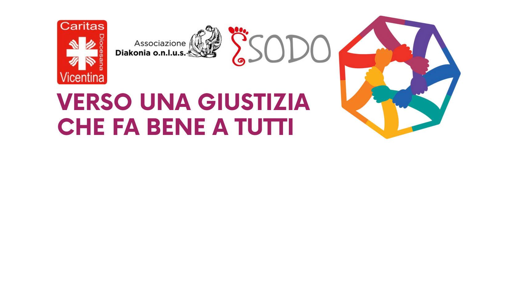 A Brendola e Vicenza due incontri per parlare di una nuova giustizia possibile