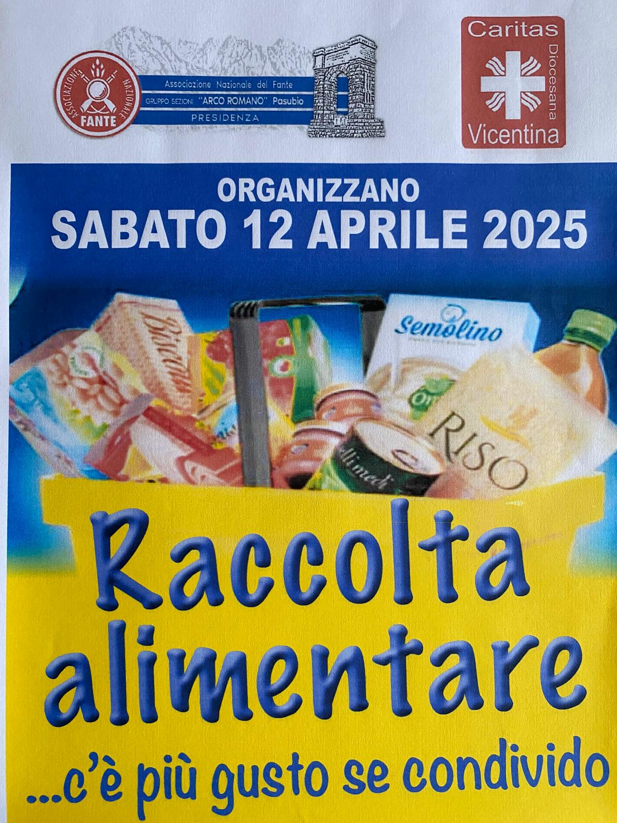 Quinta edizione per la raccolta alimentare pro Caritas promossa dai Fanti