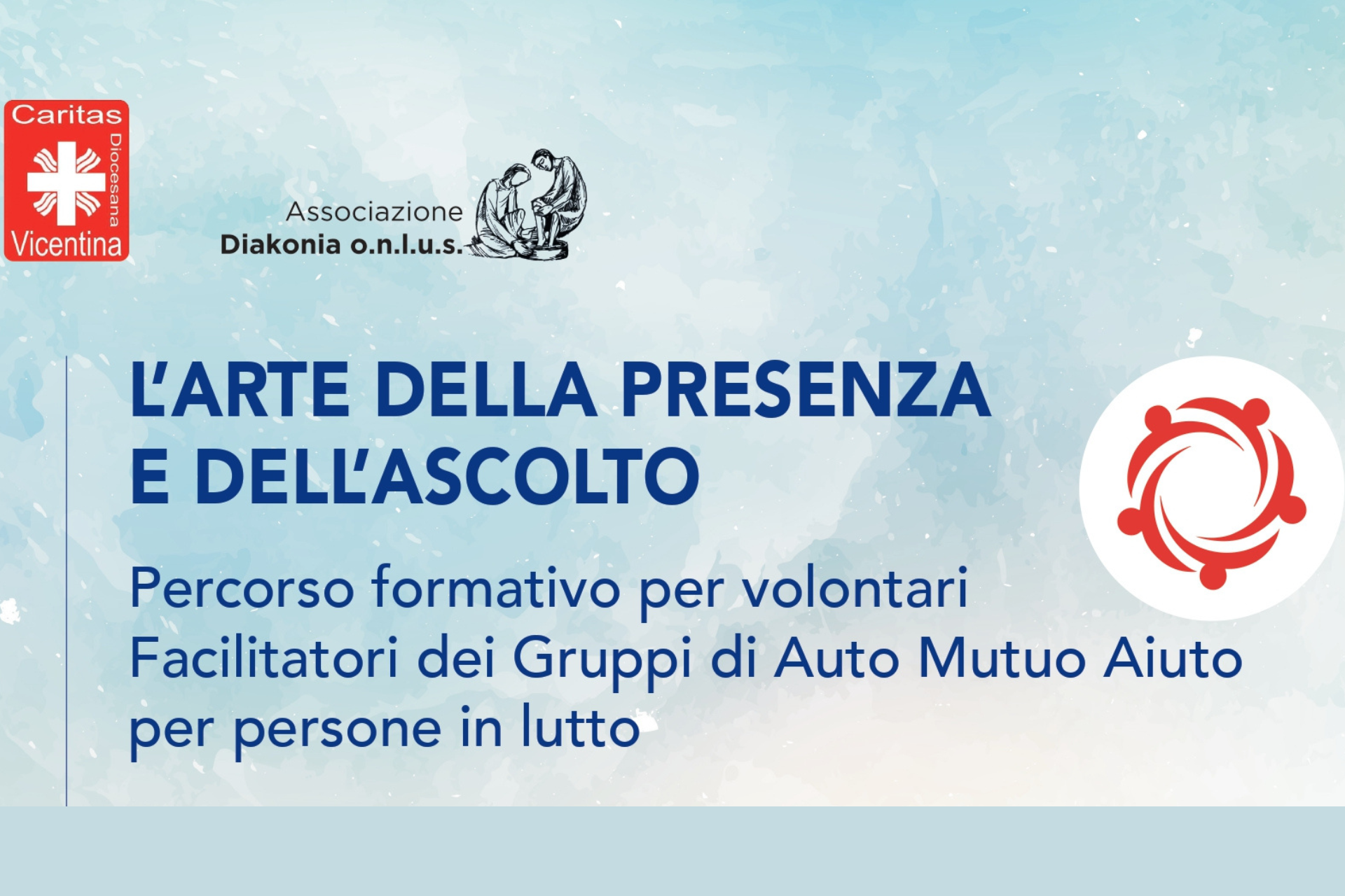 Nuovo percorso formativo per volontari facilitatori dei Gruppi di Auto Mutuo Aiuto per persone in lutto