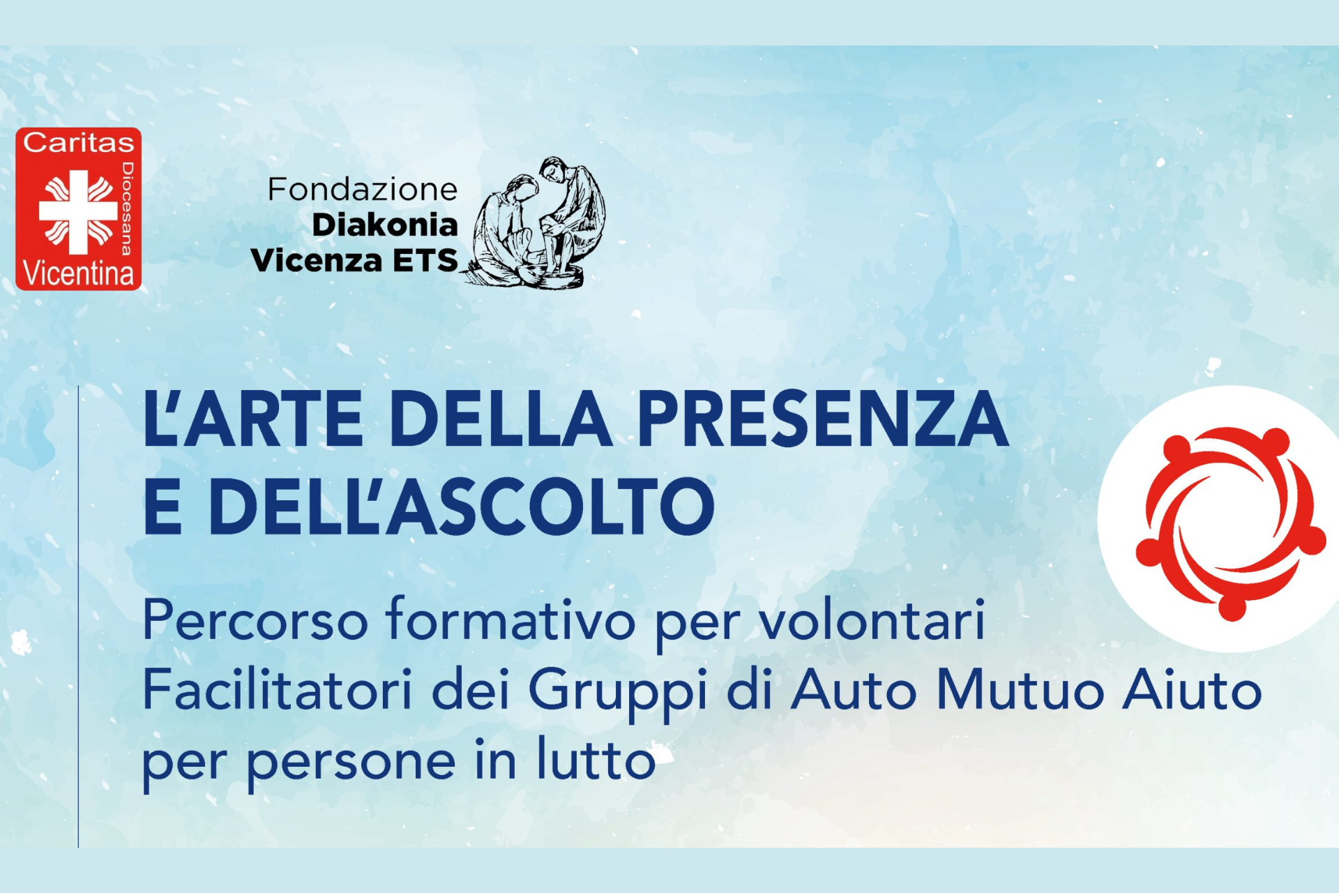 Nuovo percorso formativo per volontari facilitatori dei gruppi di auto mutuo aiuto per persone in lutto
