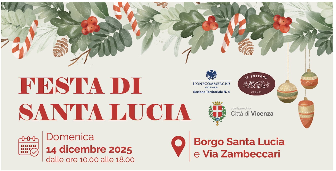 Festa di Santa Lucia a Vicenza, presenti anche Caritas Diocesana Vicentina e Fondazione Diakonia Vicenza ETS