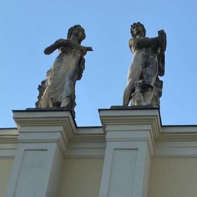 06_Statue Facciata sud - Barchessa Ovest